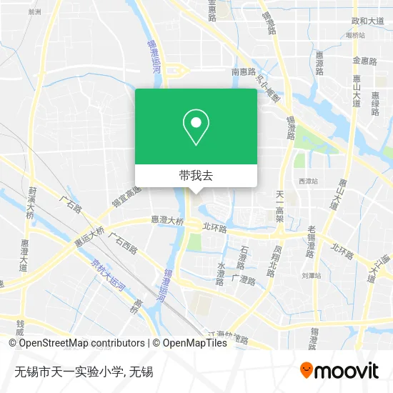 无锡市天一实验小学地图