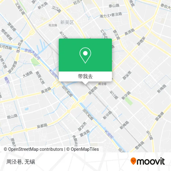 周泾巷地图