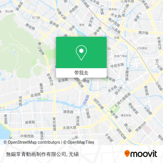 無錫常青動画制作有限公司地图