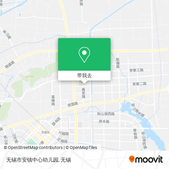 无锡市安镇中心幼儿园地图