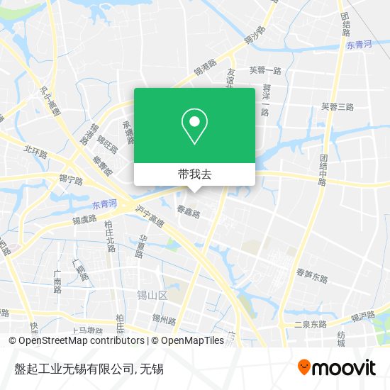 盤起工业无锡有限公司地图