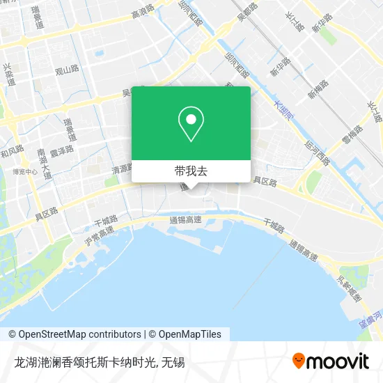 龙湖滟澜香颂托斯卡纳时光地图