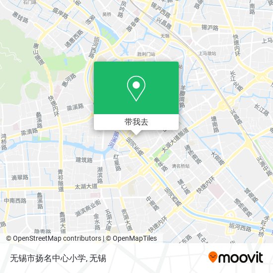 无锡市扬名中心小学地图