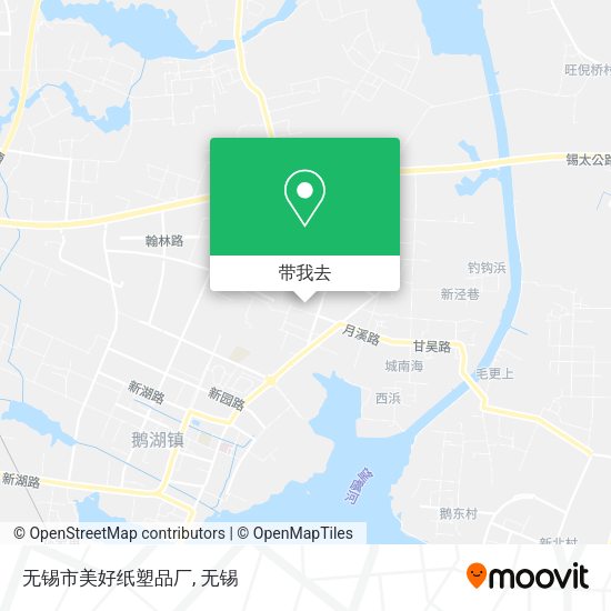 无锡市美好纸塑品厂地图