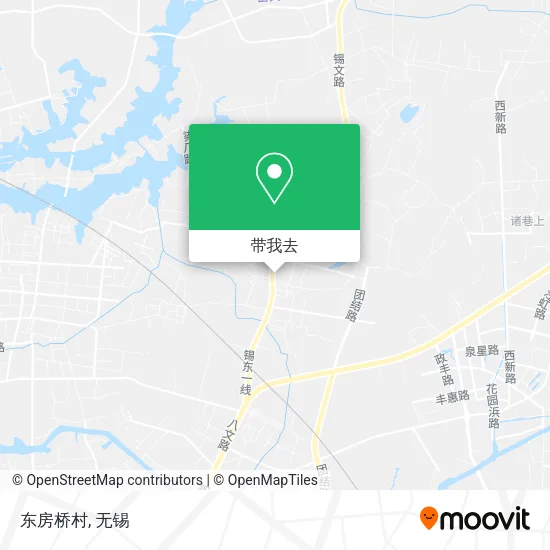 东房桥村地图
