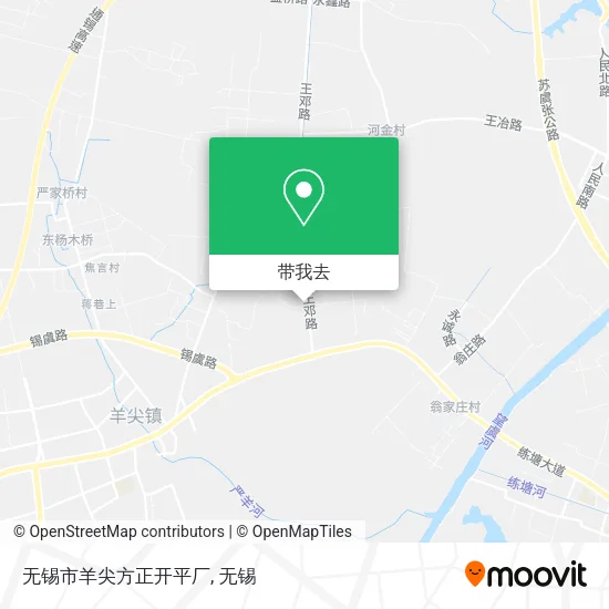 无锡市羊尖方正开平厂地图