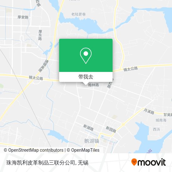 珠海凯利皮革制品三联分公司地图