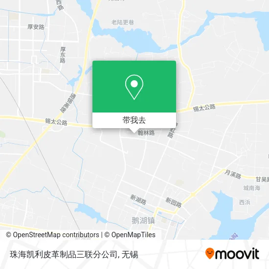 珠海凯利皮革制品三联分公司地图