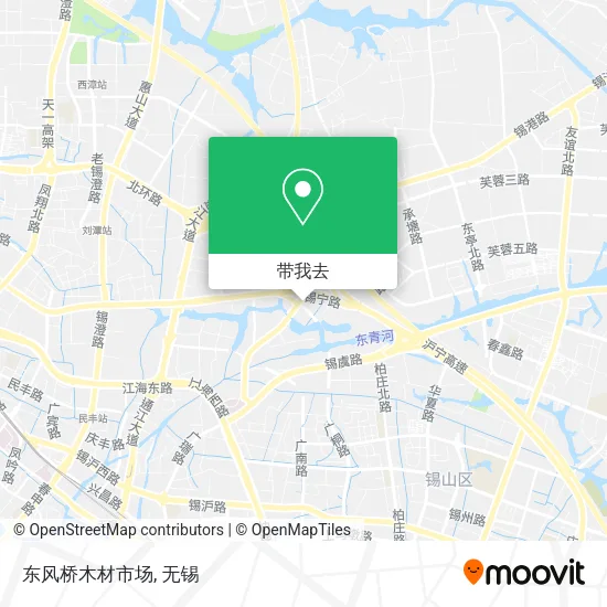 东风桥木材市场地图