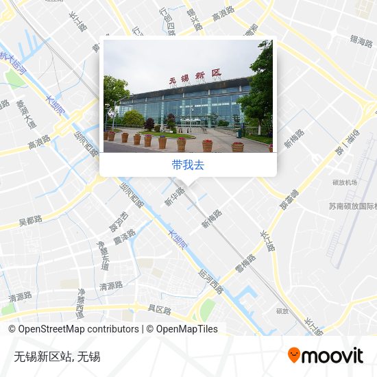 无锡新区站地图