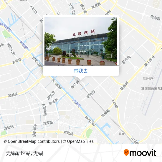 无锡新区站地图