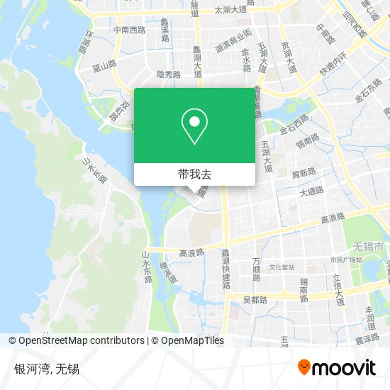 银河湾地图