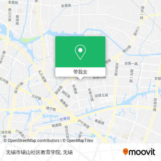 无锡市锡山社区教育学院地图