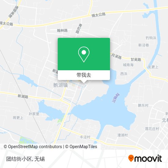 团结街小区地图