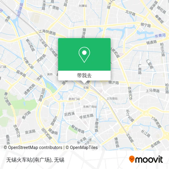 无锡火车站(南广场)地图