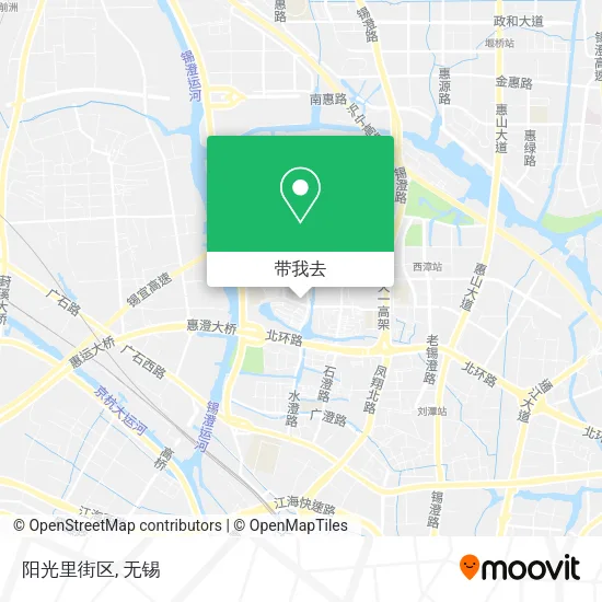 阳光里街区地图