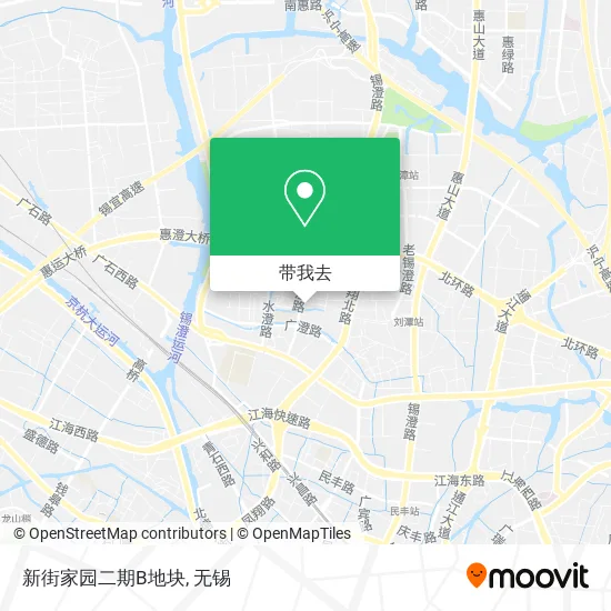 新街家园二期B地块地图