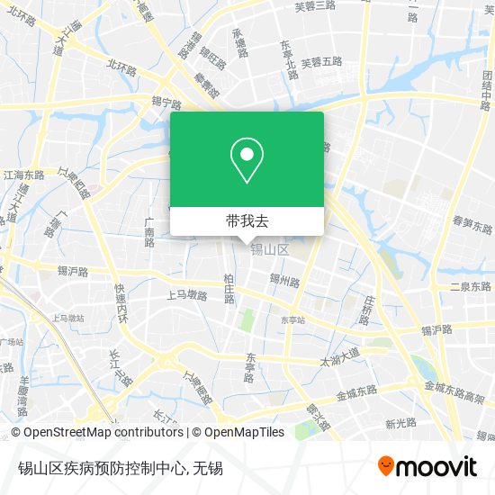 锡山区疾病预防控制中心地图