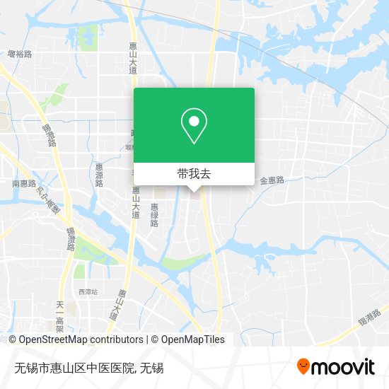 无锡市惠山区中医医院地图
