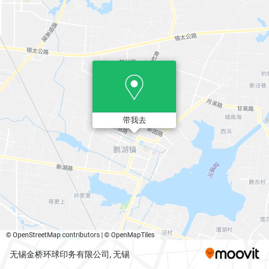 无锡金桥环球印务有限公司地图