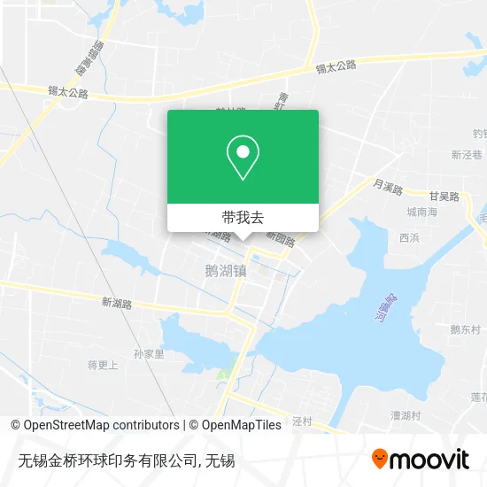无锡金桥环球印务有限公司地图