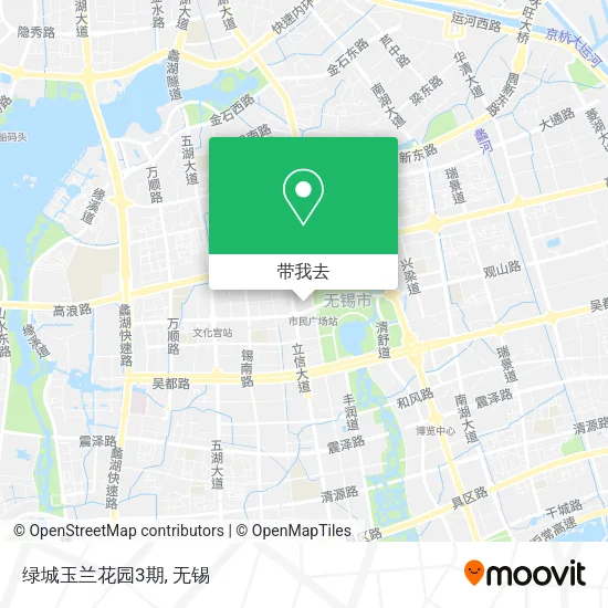 绿城玉兰花园3期地图