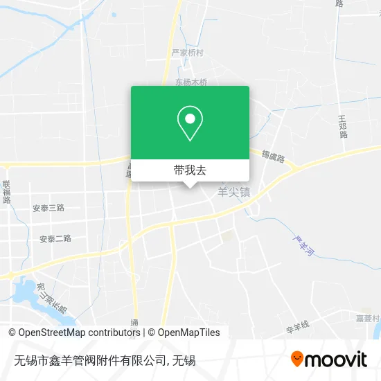 无锡市鑫羊管阀附件有限公司地图