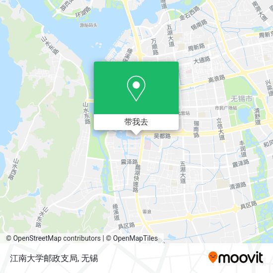 江南大学邮政支局地图