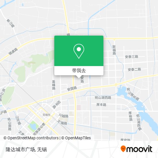 隆达城市广场地图