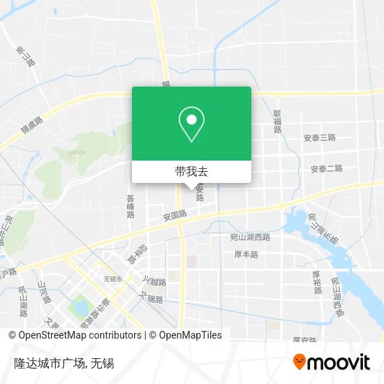 隆达城市广场地图