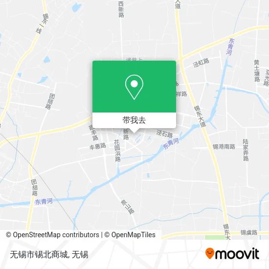 无锡市锡北商城地图