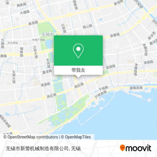 无锡市新蕾机械制造有限公司地图