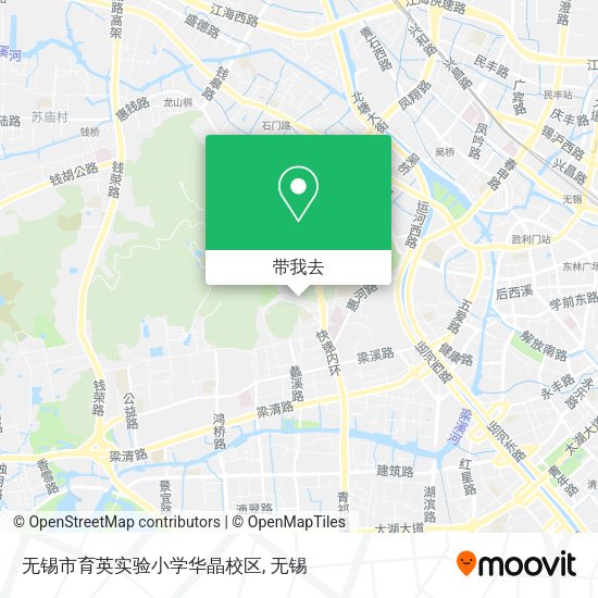 无锡市育英实验小学华晶校区地图