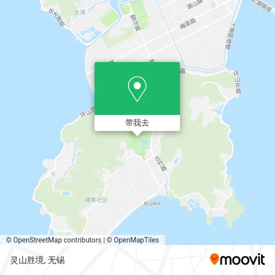灵山胜境地图