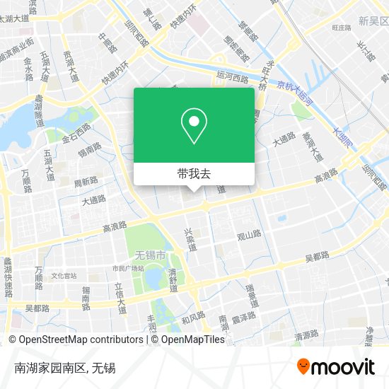 南湖家园南区地图
