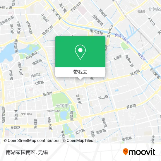南湖家园南区地图