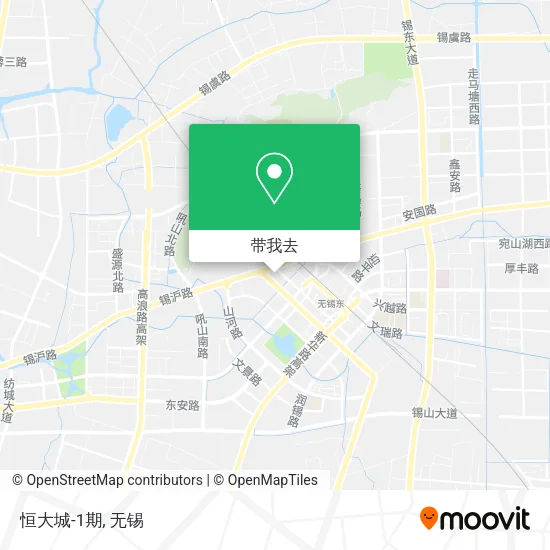 恒大城-1期地图