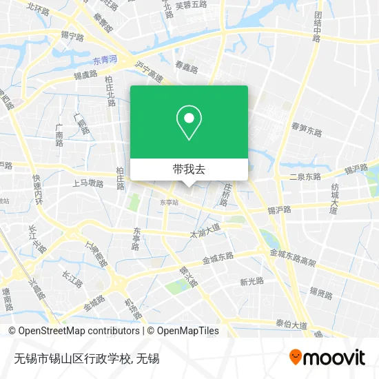 无锡市锡山区行政学校地图