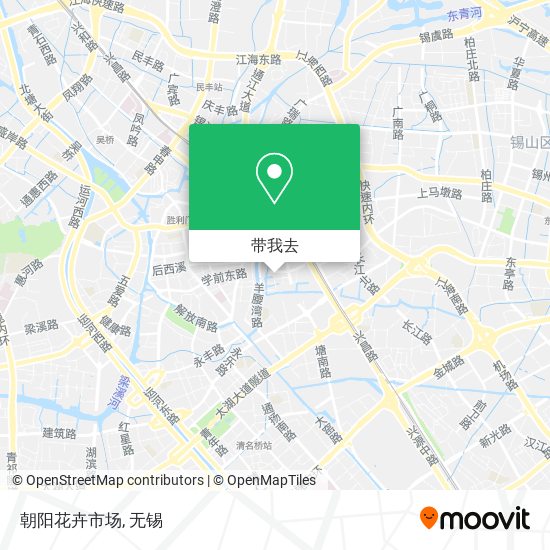 朝阳花卉市场地图