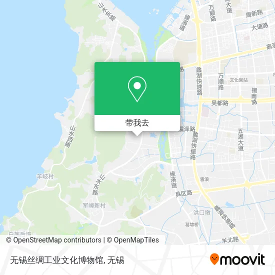无锡丝绸工业文化博物馆地图