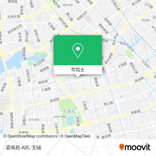 梁南苑-A区地图