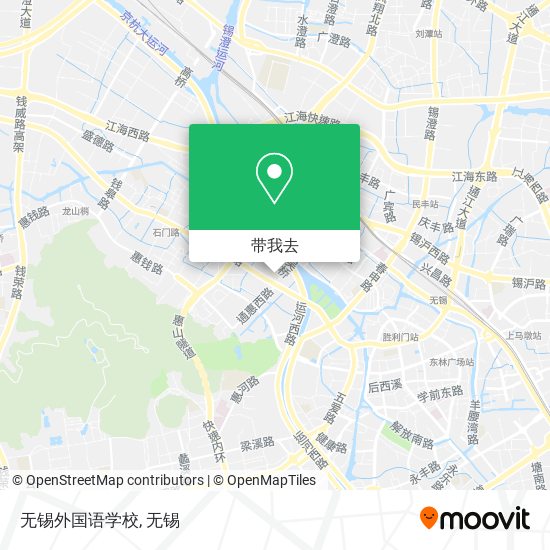 无锡外国语学校地图