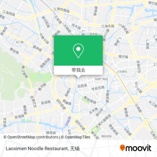 Laoximen Noodle Restaurant地图