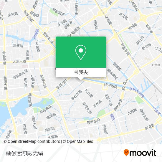 融创运河映地图