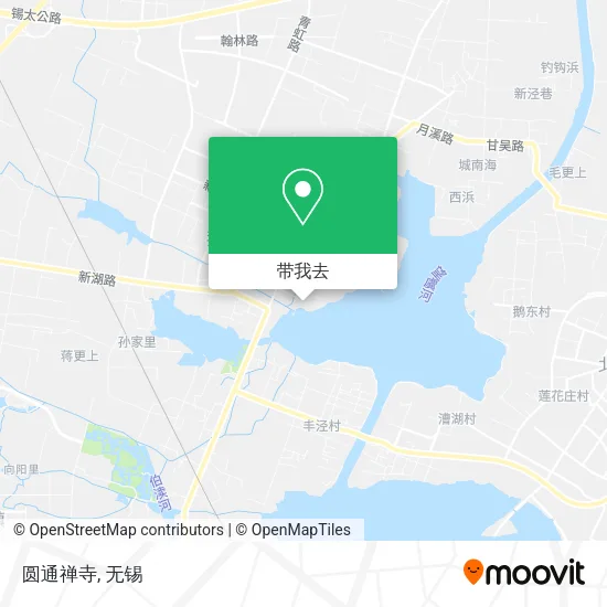 圆通禅寺地图