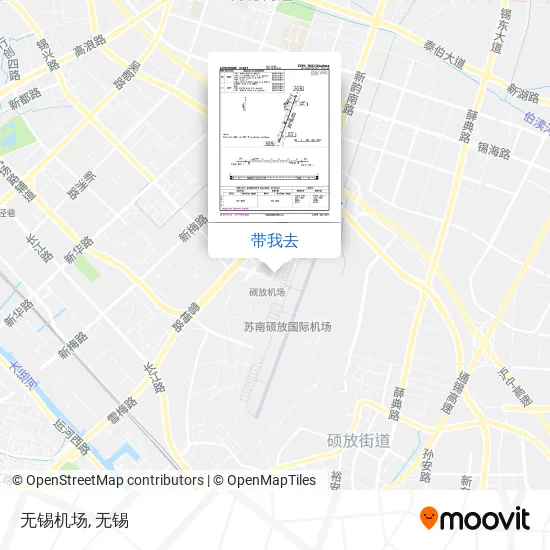 无锡机场地图