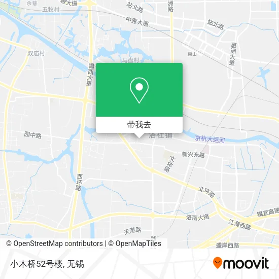 小木桥52号楼地图