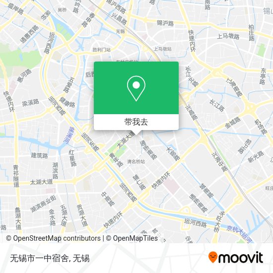 无锡市一中宿舍地图