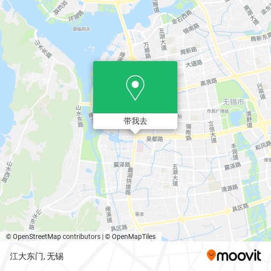 江大东门地图