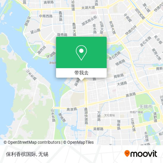 保利香槟国际地图